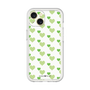 Premium Panel［ Stripe Hearts - Green ］