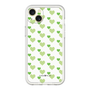 Premium Panel［ Stripe Hearts - Green ］