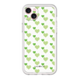 Premium Panel［ Stripe Hearts - Green ］