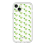 Premium Panel［ Stripe Hearts - Green ］