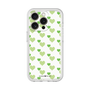 Premium Panel［ Stripe Hearts - Green ］