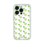 Premium Panel［ Stripe Hearts - Green ］