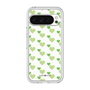 Premium Panel［ Stripe Hearts - Green ］