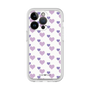 Premium Panel［ Stripe Hearts - Purple ］