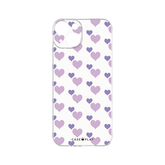 Premium Panel［ Stripe Hearts - Purple ］