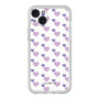 Premium Panel［ Stripe Hearts - Purple ］