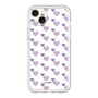 Premium Panel［ Stripe Hearts - Purple ］