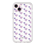 Premium Panel［ Stripe Hearts - Purple ］