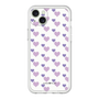 Premium Panel［ Stripe Hearts - Purple ］