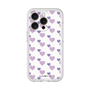 Premium Panel［ Stripe Hearts - Purple ］