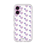 Premium Panel［ Stripe Hearts - Purple ］