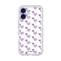Premium Panel［ Stripe Hearts - Purple ］