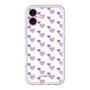 Premium Panel［ Stripe Hearts - Purple ］