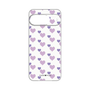 Premium Panel［ Stripe Hearts - Purple ］