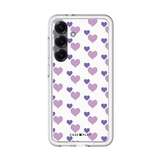 Premium Panel［ Stripe Hearts - Purple ］