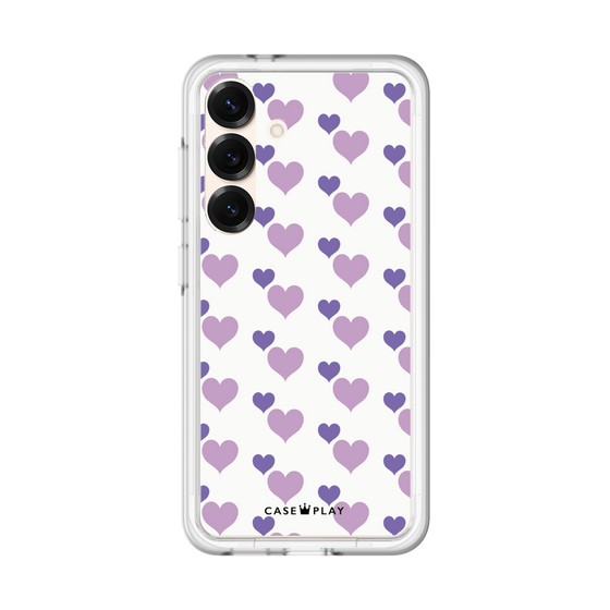 Premium Panel［ Stripe Hearts - Purple ］