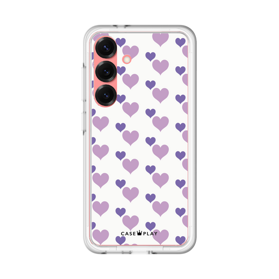 Premium Panel［ Stripe Hearts - Purple ］