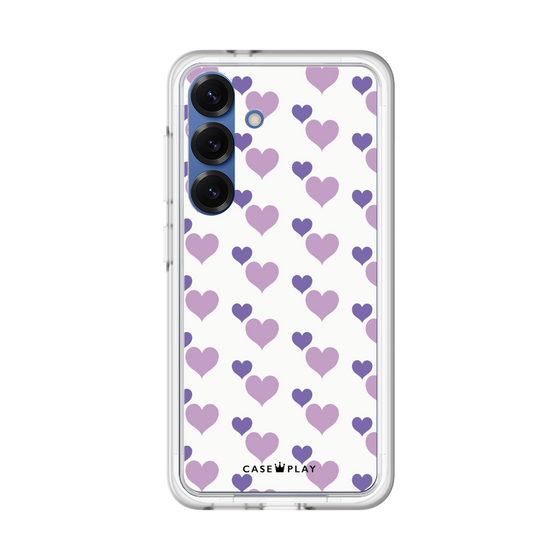 Premium Panel［ Stripe Hearts - Purple ］