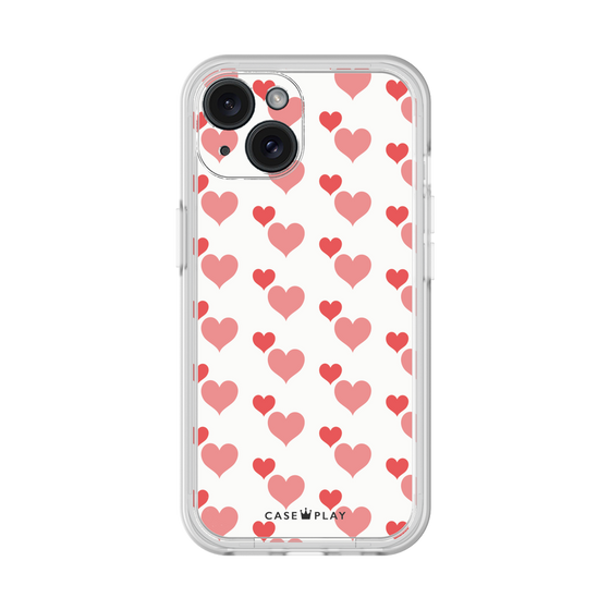 Premium Panel［ Stripe Hearts - Red ］