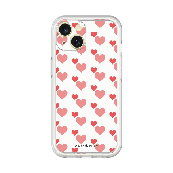 Premium Panel［ Stripe Hearts - Red ］