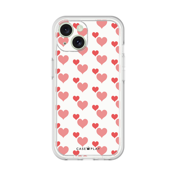 Premium Panel［ Stripe Hearts - Red ］