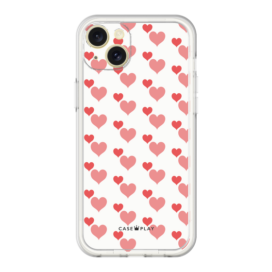 Premium Panel［ Stripe Hearts - Red ］