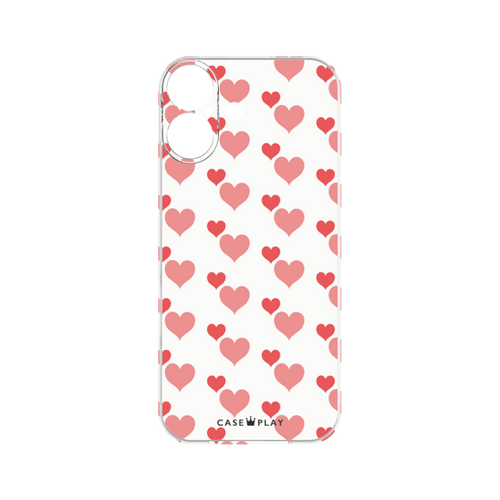 Premium Panel［ Stripe Hearts - Red ］