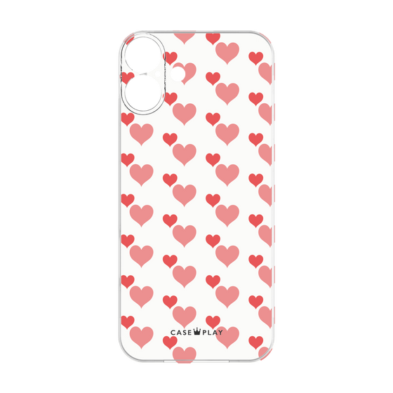 Premium Panel［ Stripe Hearts - Red ］