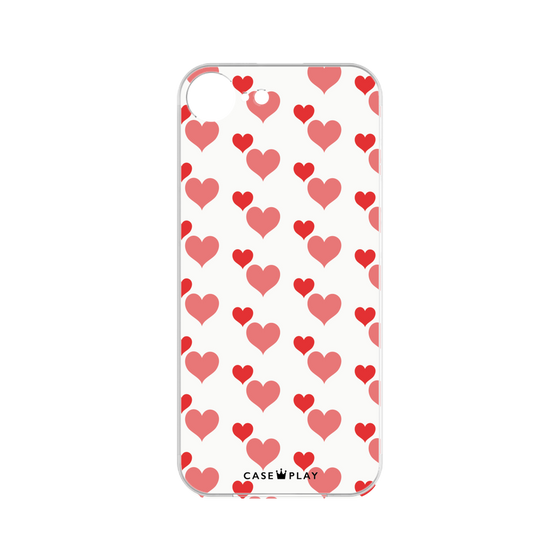Premium Panel［ Stripe Hearts - Red ］