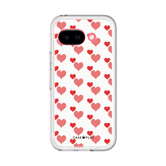 Premium Panel［ Stripe Hearts - Red ］