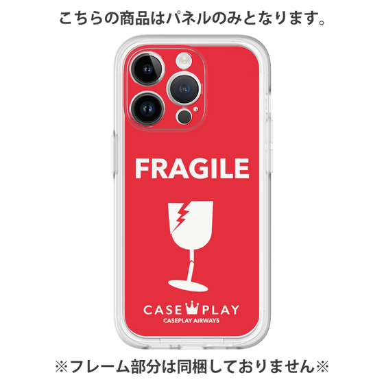 Premium Panel［ FRAGILE - Red ］