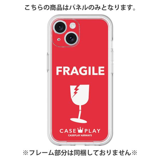Premium Panel［ FRAGILE - Red ］