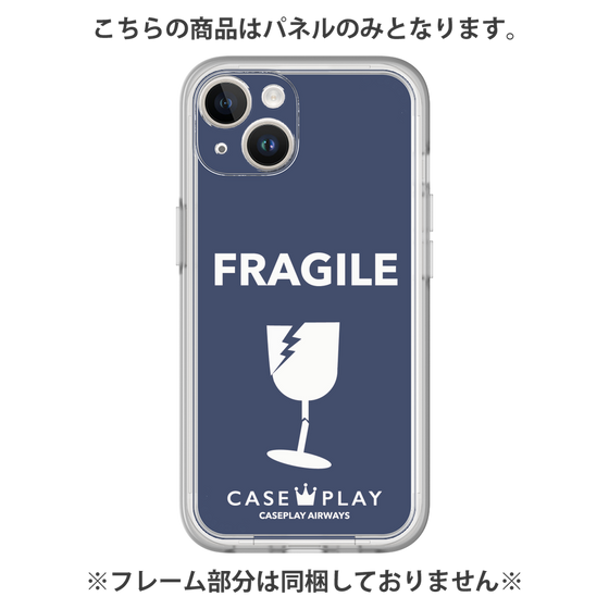 Premium Panel［ FRAGILE - Navy ］