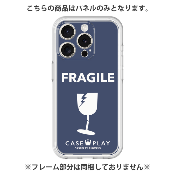 Premium Panel［ FRAGILE - Navy ］