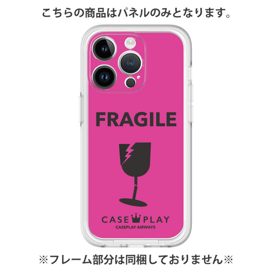 Premium Panel［ FRAGILE - Pink ］