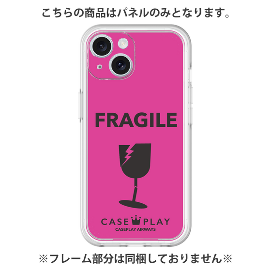 Premium Panel［ FRAGILE - Pink ］