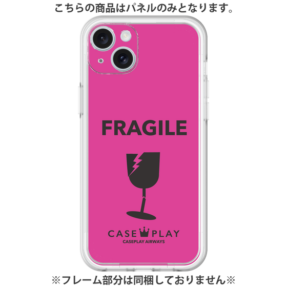 Premium Panel［ FRAGILE - Pink ］