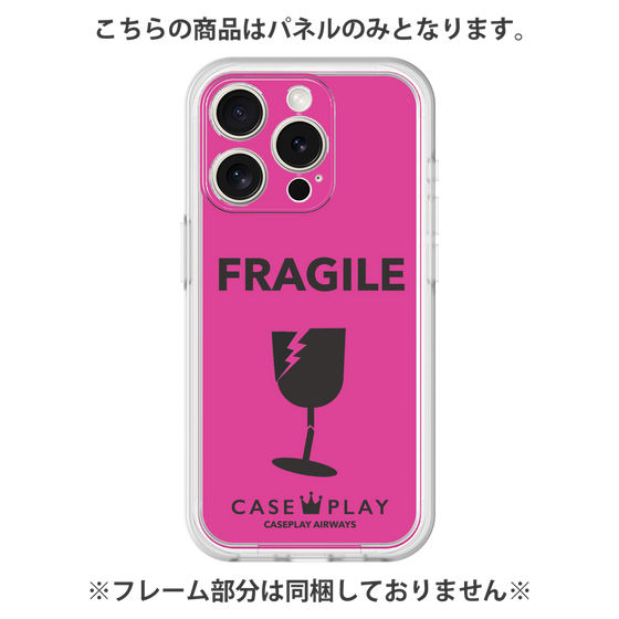 Premium Panel［ FRAGILE - Pink ］