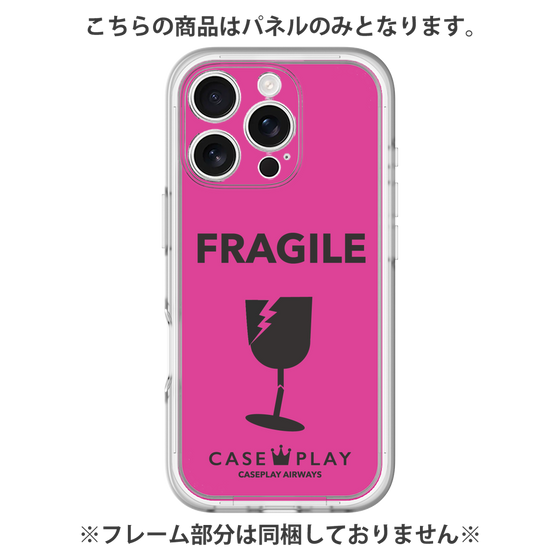Premium Panel［ FRAGILE - Pink ］