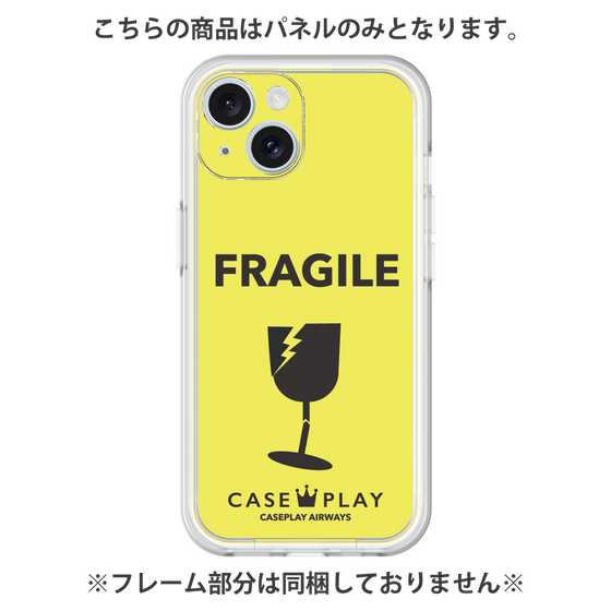 Premium Panel［ FRAGILE - Yellow ］
