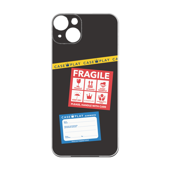 Premium Panel［ FRAGILE Stickers - Black ］