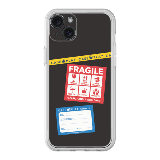 Premium Panel［ FRAGILE Stickers - Black ］