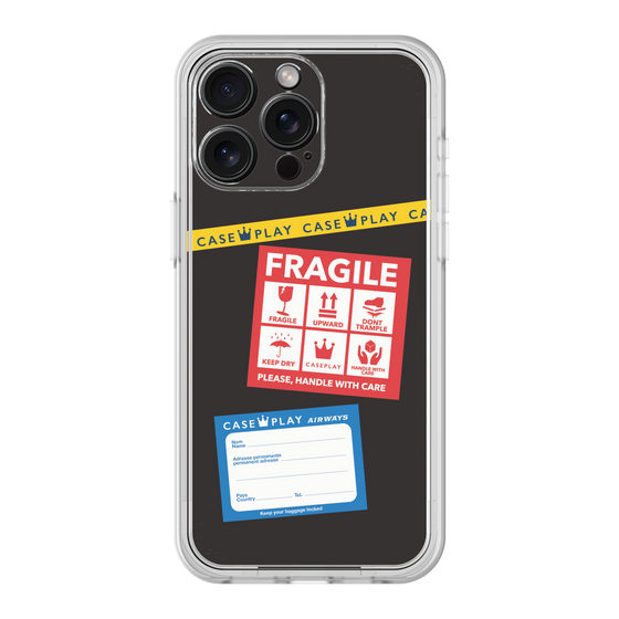 Premium Panel［ FRAGILE Stickers - Black ］