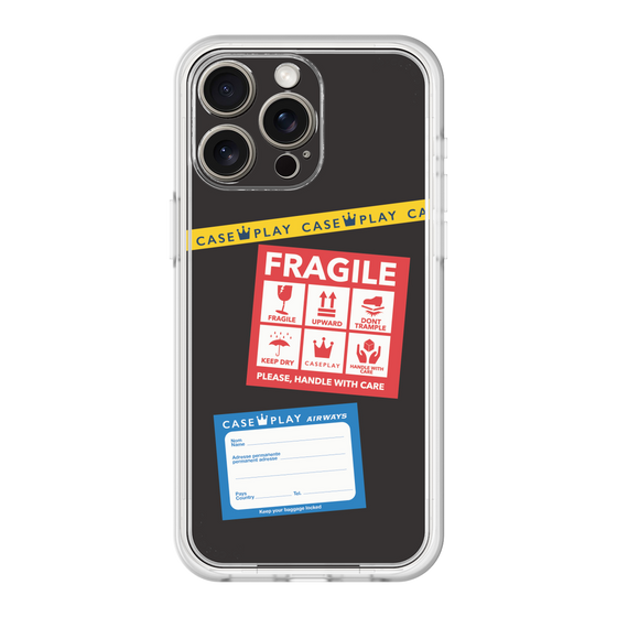 Premium Panel［ FRAGILE Stickers - Black ］