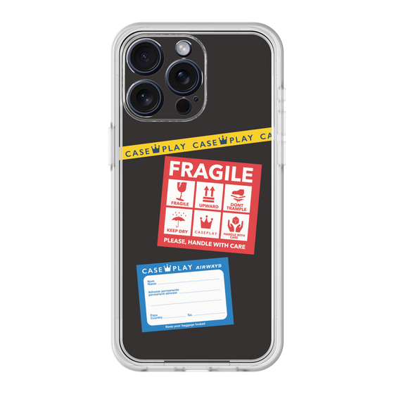 Premium Panel［ FRAGILE Stickers - Black ］