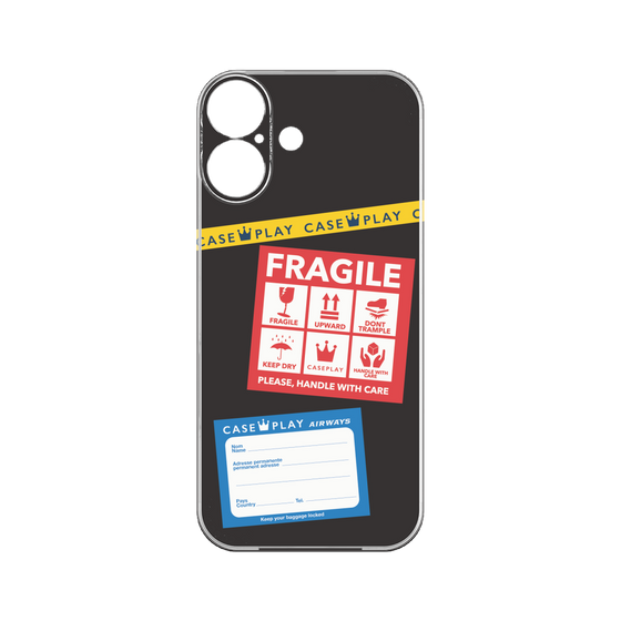 Premium Panel［ FRAGILE Stickers - Black ］