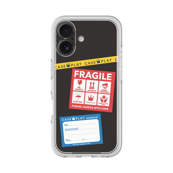 Premium Panel［ FRAGILE Stickers - Black ］