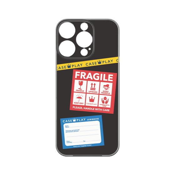 Premium Panel［ FRAGILE Stickers - Black ］