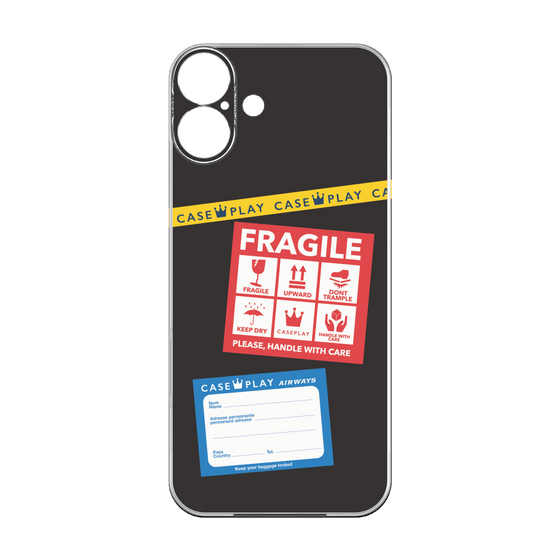 Premium Panel［ FRAGILE Stickers - Black ］