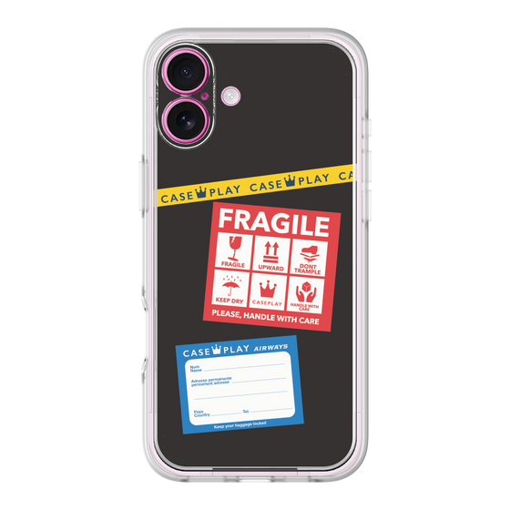 Premium Panel［ FRAGILE Stickers - Black ］